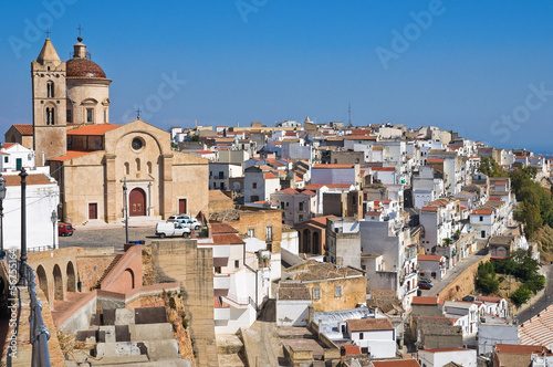 Fotografie, Obraz Panoramic view of Pisticci. Basilicata. Italy.