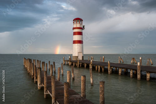 Naklejka - mata magnetyczna na lodówkę Lighthouse