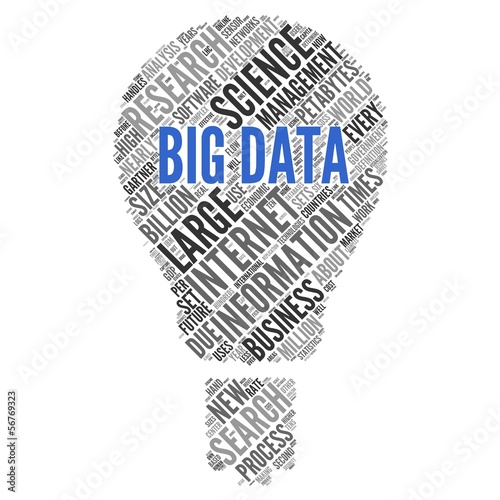 Fototapeta do kuchni BIG DATA | Concept Wallpaper