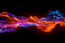 Blaze Fire Flame Texture Background 