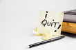 © adrian_ilie825 - i quit my job post card message