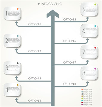 Timeline infographics