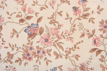 wallpaper old floral texture