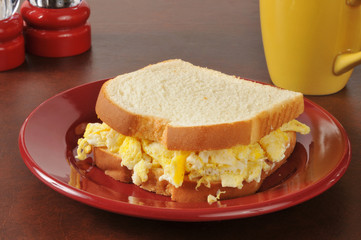 Sticker - Scrambled egg sandwich