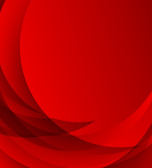 Aufkleber - Abstract red background