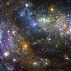 Wall Mural - stars background