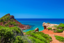Mediterranean Sea View From Menorca Coast