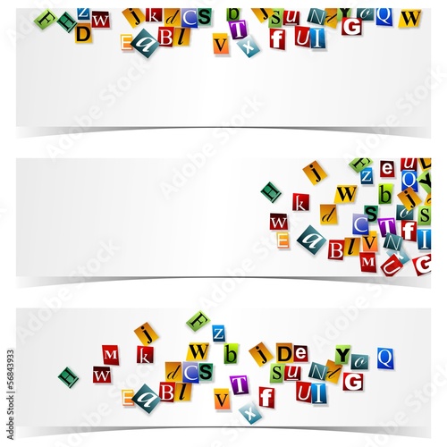 Banner Letras Buy This Stock Vector And Explore Similar Vectors