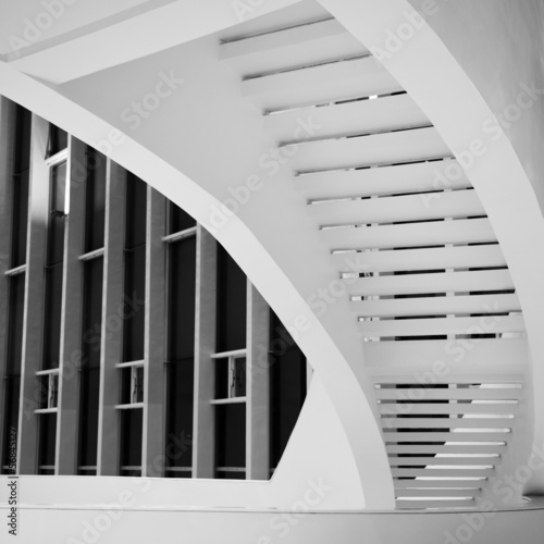 Naklejka na szybę marble stairs