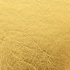 close up shot of gold leather texture background