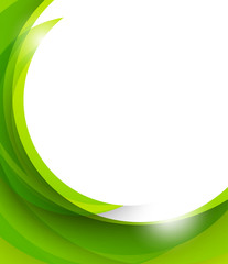 Poster - Abstract green background