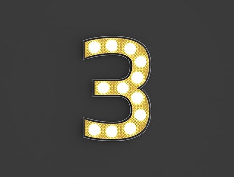 light vintage number three