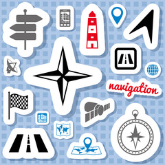 Sticker - navigation stickers