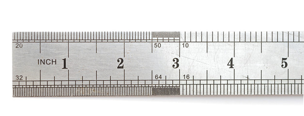 Metal ruler