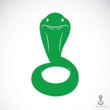 Vector Image Of An Green Snake