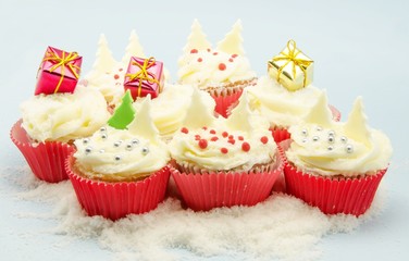 Poster - Cupcakes de navidad