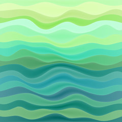 Aufkleber - Abstract Wavy Background