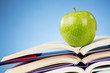 School - Textbooks and an Apple