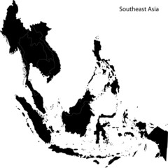 Sticker - Black Southeastern Asia