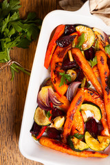 Wall Mural - Roasted vegetables