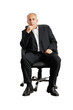 © ArtFamily - senior man sitting on office chair