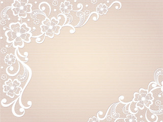 Wall Mural - Template frame  design for card.