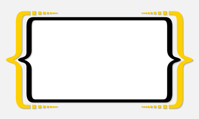 Poster - text box for any text with square brackets