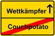 131008-Ortsschild-Couchpotato-Wettkämpfer