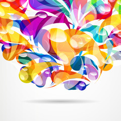 Aufkleber - Business abstract item background.