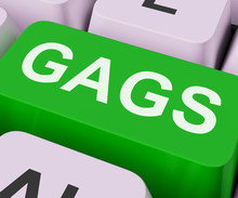 Gags Key Shows Humor Jokes Or Comedy