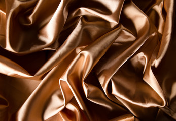 Wall Mural - Gold luxury satin