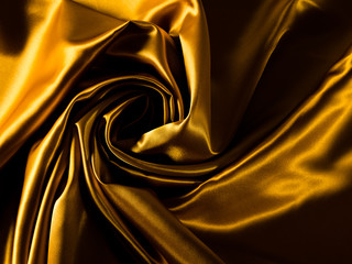 Wall Mural - Gold luxury satin