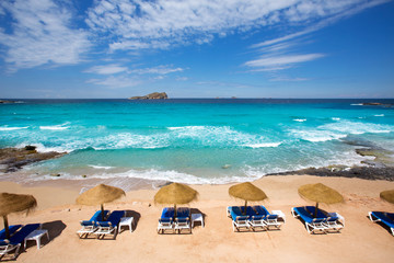 Wall Mural - Ibiza Cala Conta Comte beach in Sant Josep