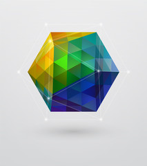 Poster - Geometric Abstract Background