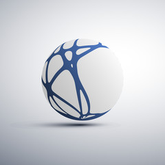 Poster - Networks - Globe Design