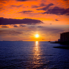 Wall Mural - Ibiza san Antonio Abad de Portmany sunset