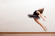 Gorgeous ballerina during a jump