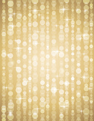 Wall Mural - golden brightnes illustration suitable for christmas or disco ba
