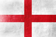 England Flag painted on leather texture