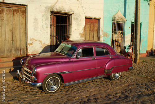 Naklejka na meble Rue de Cuba