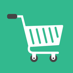 Poster - vector cart icon