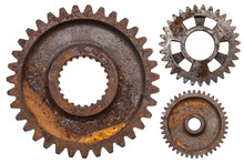 Three Rusty Gears
