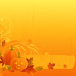 orange halloween background