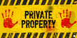 © Thomas Bethge - private property, warning sign