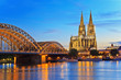 Cologne city skyline, Germany