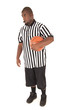 © sixdays - Black male model wearing a basketball referee uniform