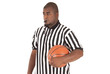 © sixdays - African American model in basketball referee uniform