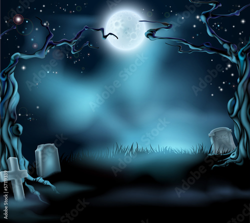 Spooky Halloween Background...
