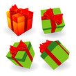 © mushakesa - Gift boxes. Vector.