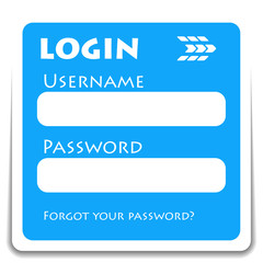 Poster - Login icon